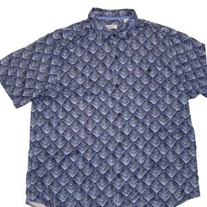 Tommy Bahama 100% Silk Shirt XL Beachy Resortwear Vacation Summer‎ Chic Breezy